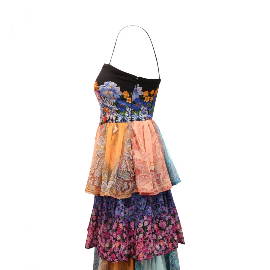 1894AQ abito a balze donna TWIN-SET woman dress