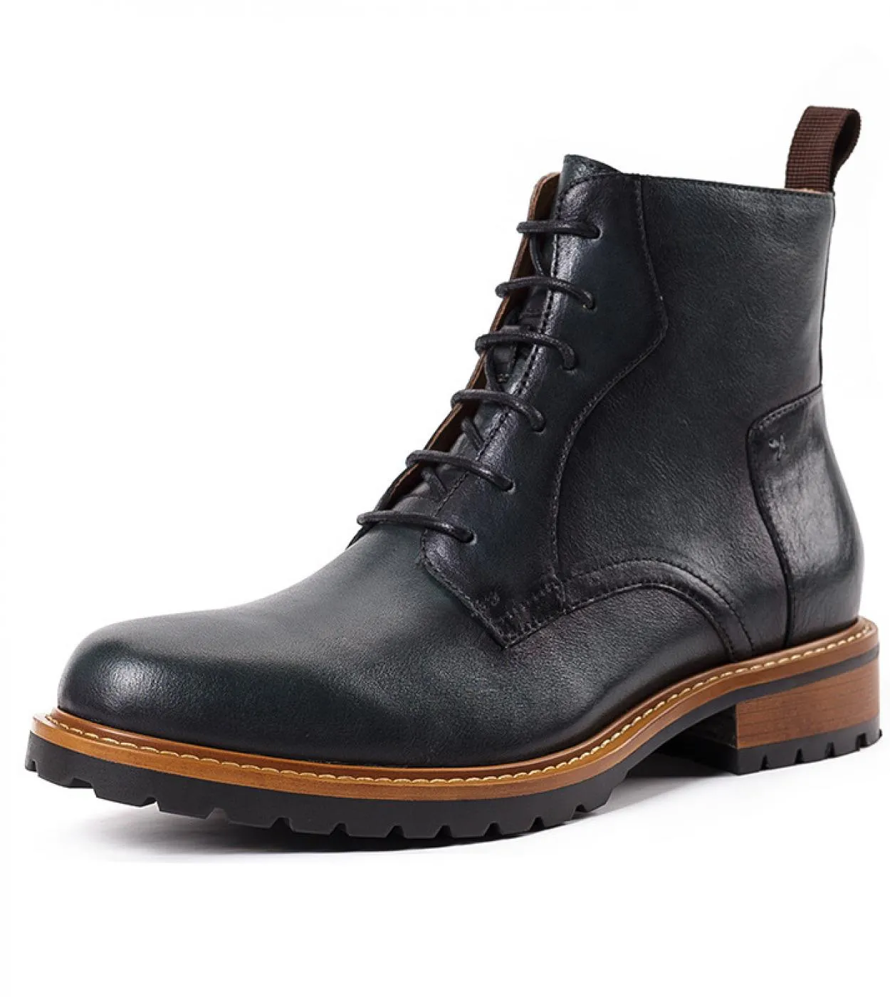 2023 Stivali da uomo di marca Inverno Scarpe calde invernali in vera pelle con pelliccia Stile retrò Stringate alla caviglia fat