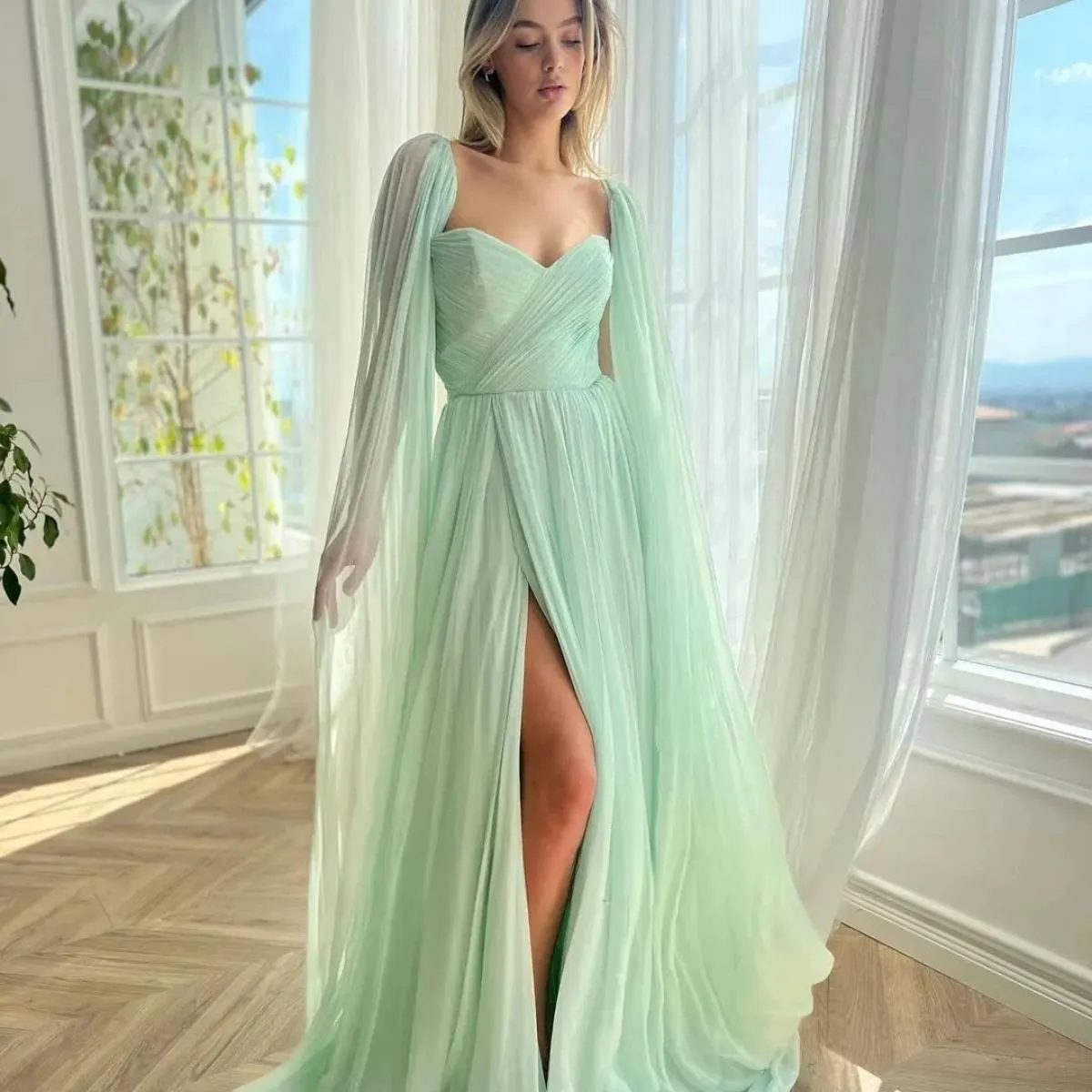Abito da donna elegante per abiti da festa, abito da ballo, ballo di fine anno, serata formale, cocktail lunghi di lusso, occasi