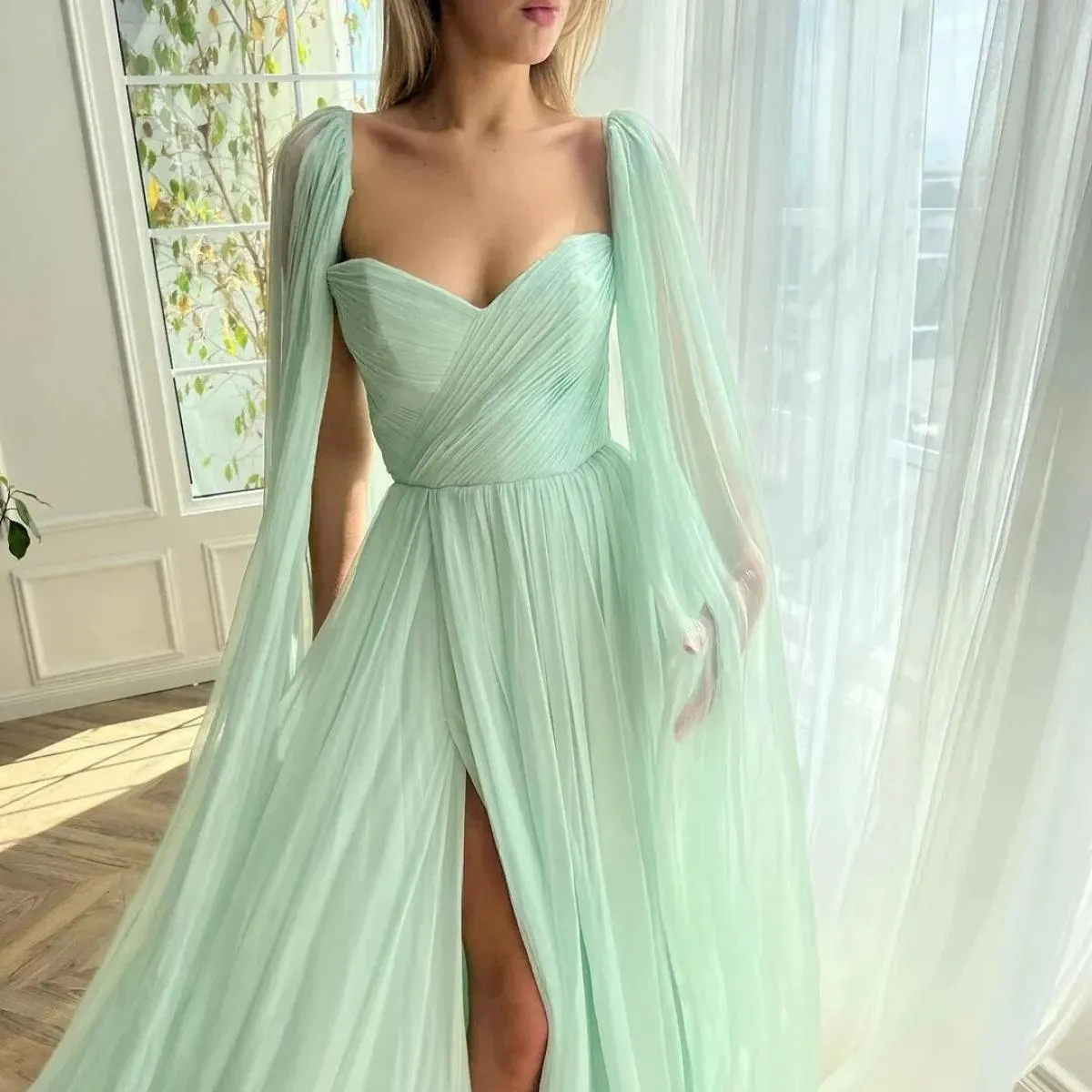 Abito da donna elegante per abiti da festa, abito da ballo, ballo di fine anno, serata formale, cocktail lunghi di lusso, occasi