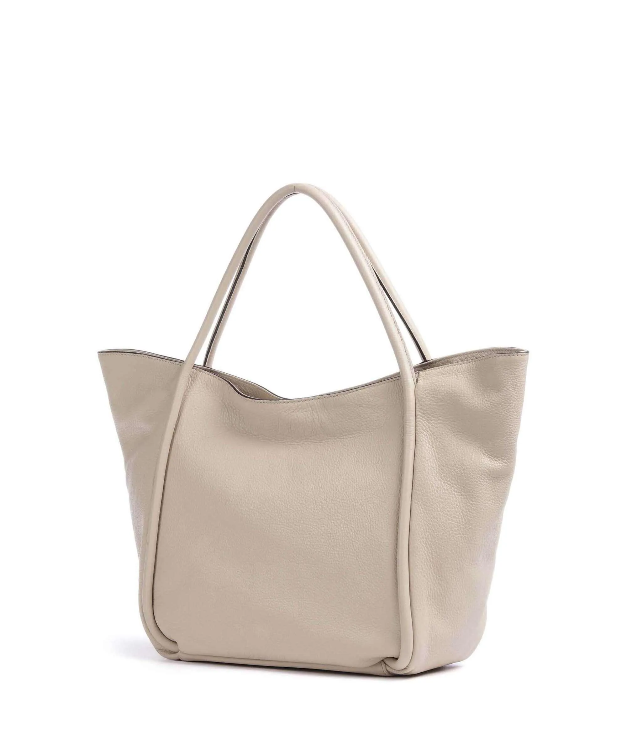  Abro Dalia Willow Borsa shopper pelle di vacchetta grana beige  