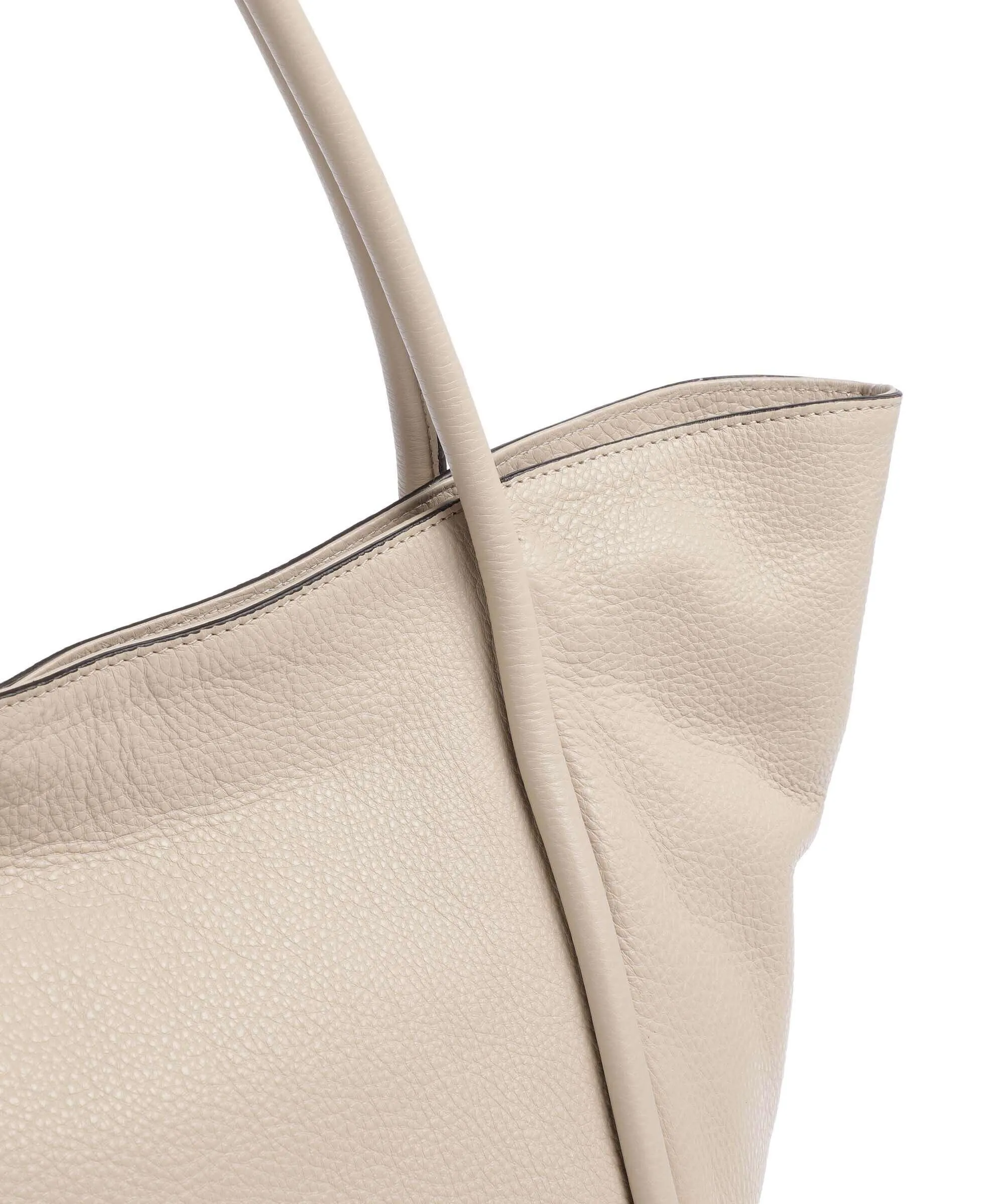  Abro Dalia Willow Borsa shopper pelle di vacchetta grana beige  