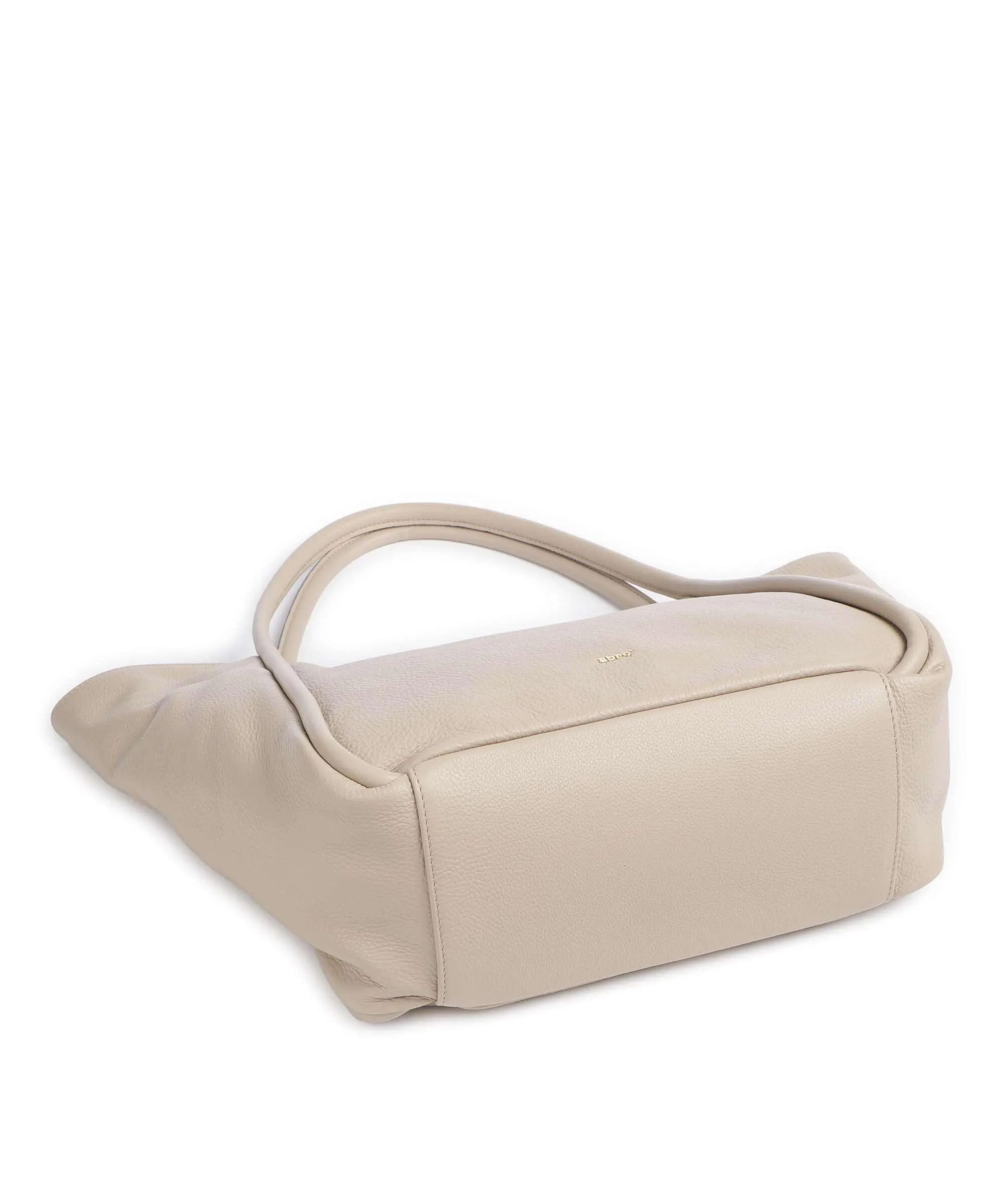  Abro Dalia Willow Borsa shopper pelle di vacchetta grana beige  