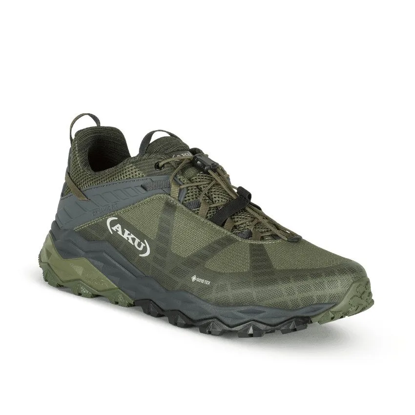 AKU FLYROCK GTX Green/Grey Scarpe Trekking basso Uomo