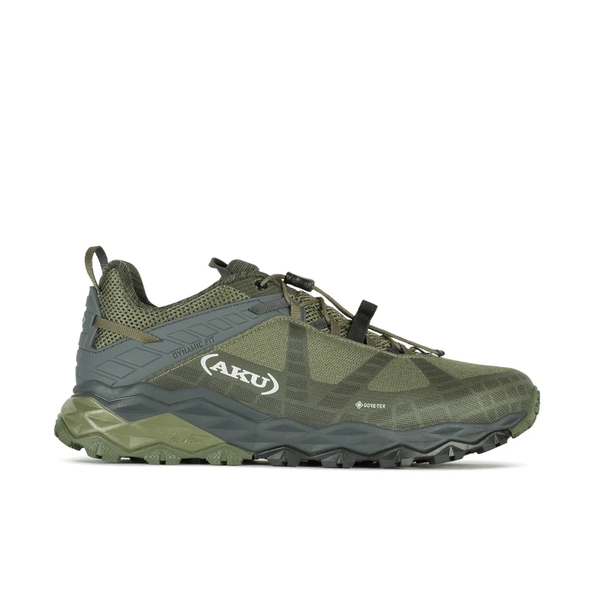 AKU FLYROCK GTX Green/Grey Scarpe Trekking basso Uomo