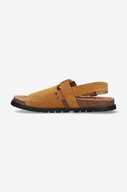 A.P.C. sandali in camoscio Sandales Noe