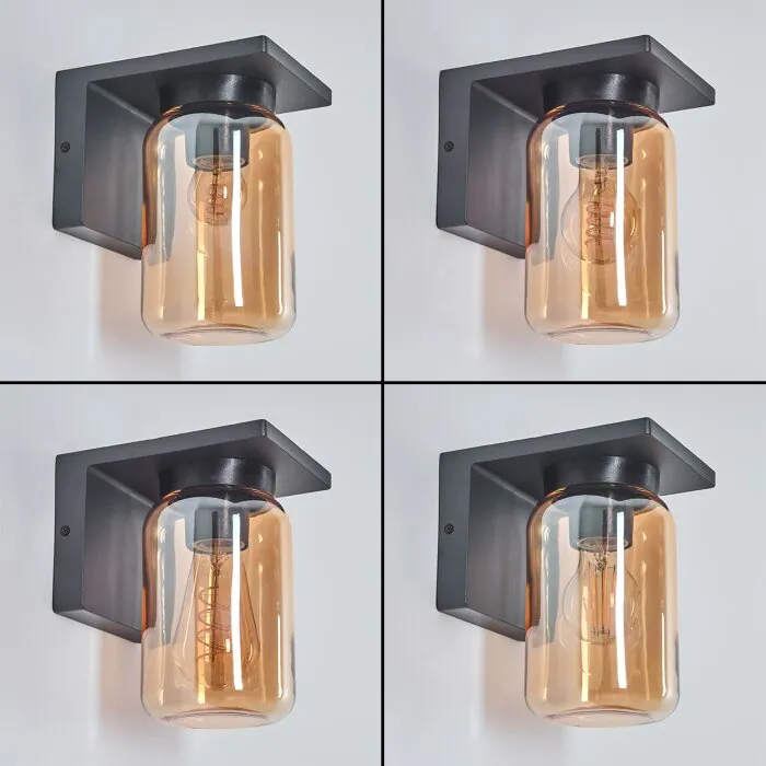 Aquin Applique da esterno Antracite, 1-Luce