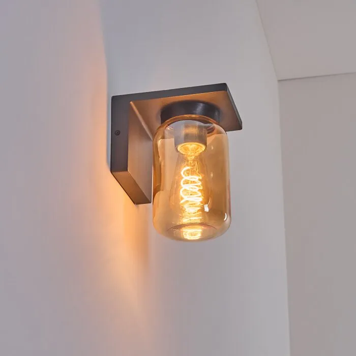 Aquin Applique da esterno Antracite, 1-Luce