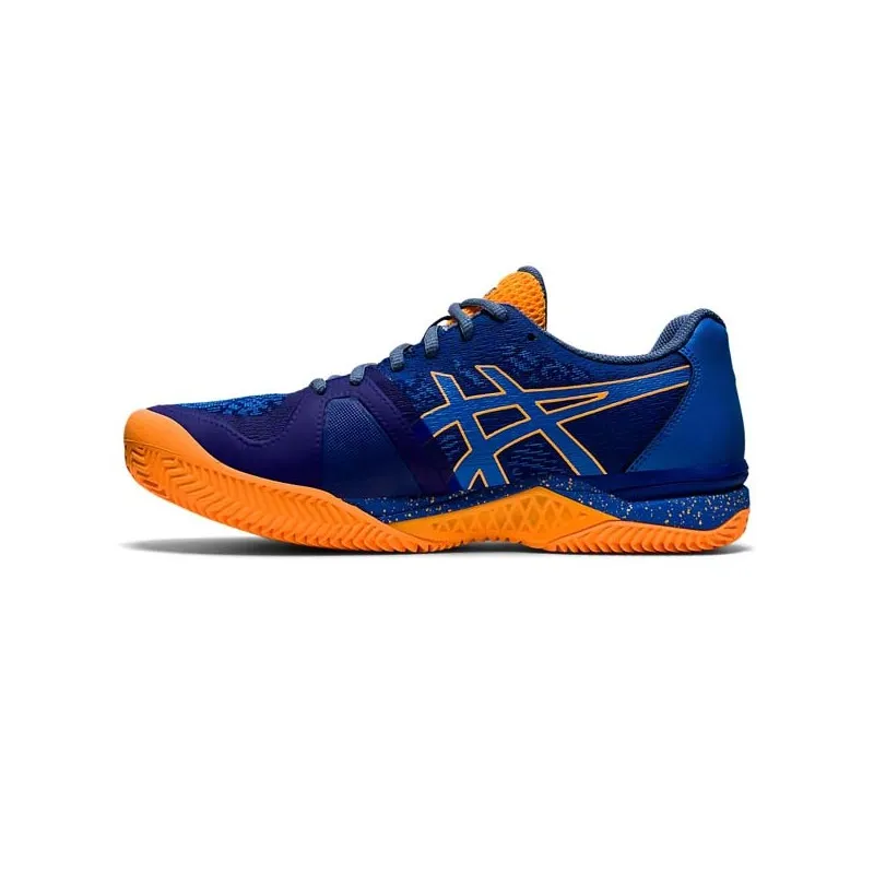 ASICS GEL PADEL ULTIMATE SCARPA UOMO PADEL TENNIS - BLU ROYAL/ARANCIONE