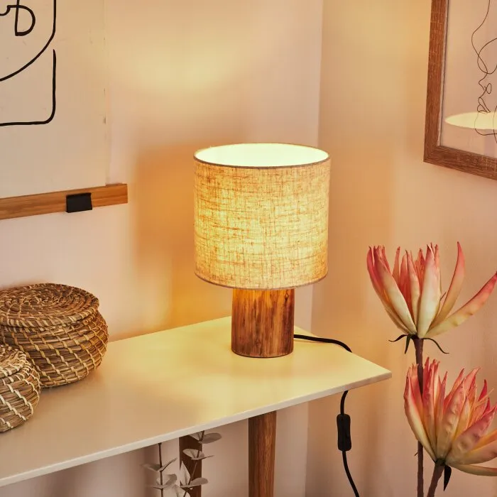 Baranque Lampada da tavolo Écru, 1-Luce