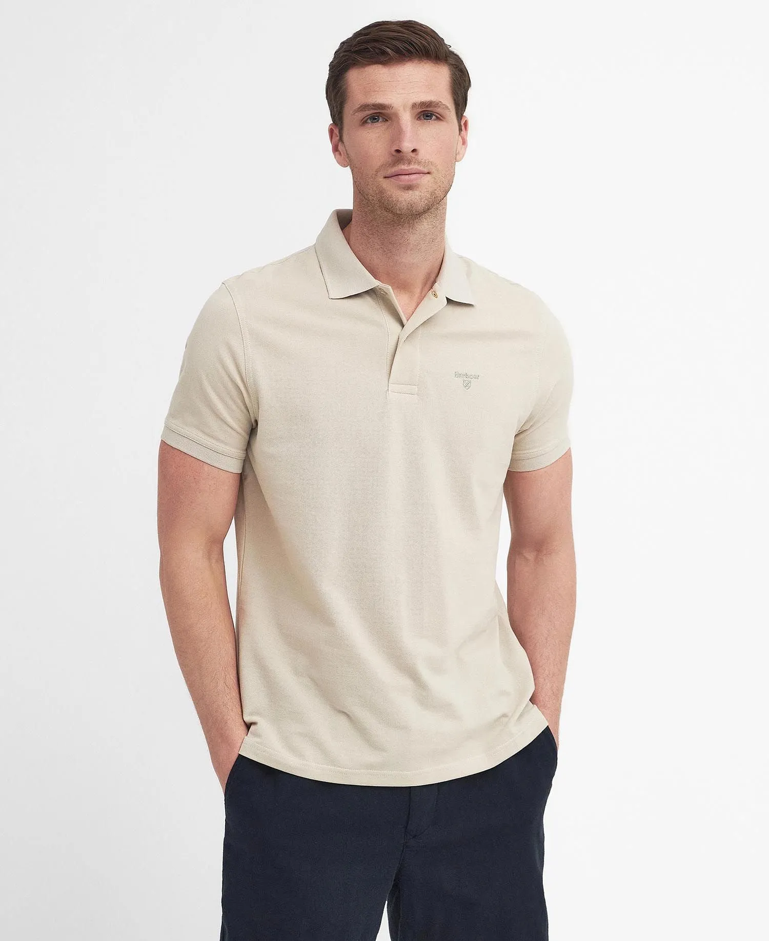 Barbour Polo da uomo manica corta lightweight sports