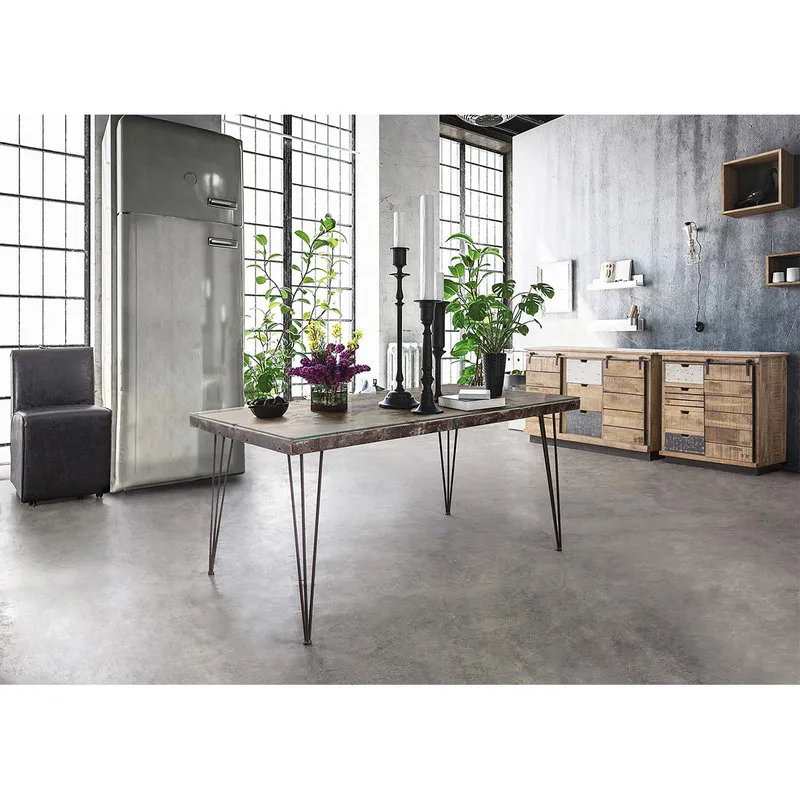 Bizzotto Credenza 2 ante  3 cassetti Tudor