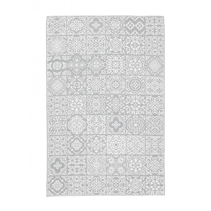 Bizzotto outdoor Tappeto shiraz bianco-grigio 150x210