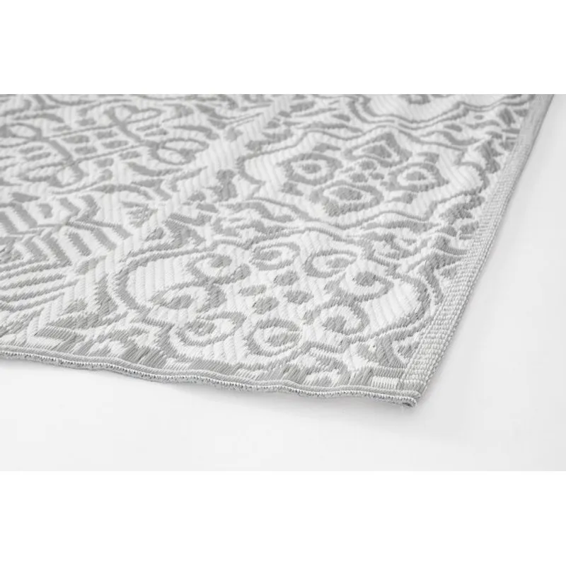 Bizzotto outdoor Tappeto shiraz bianco-grigio 150x210
