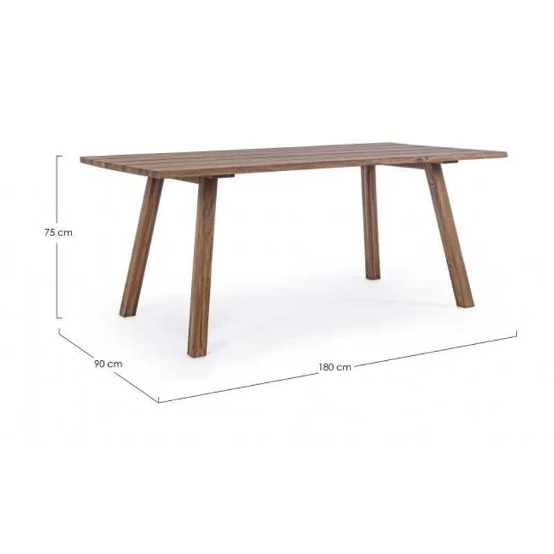 Bizzotto outdoor Tavolo Glasgow 180x90 - fsc