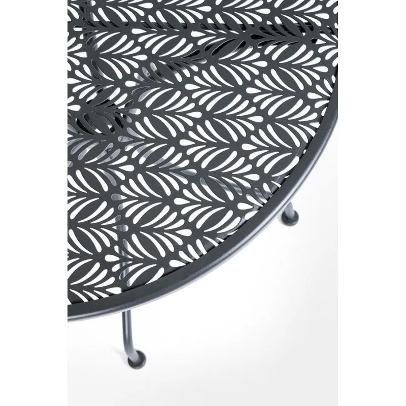 Bizzotto outdoor Tavolo Lizette antracite d60