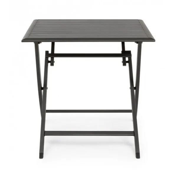 Bizzotto outdoor Tavolo pieghevole Elin 70x70 antracite lh32