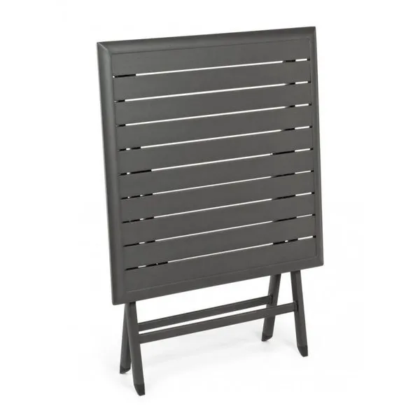Bizzotto outdoor Tavolo pieghevole Elin 70x70 antracite lh32
