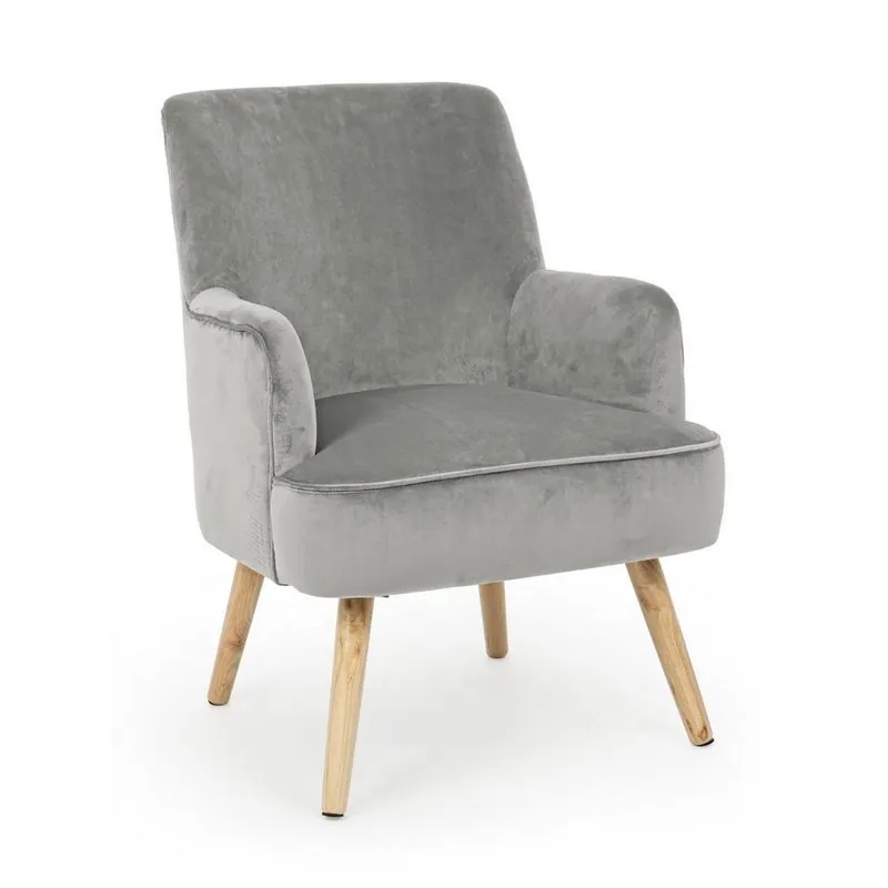 Bizzotto Poltrona Adeline grigio