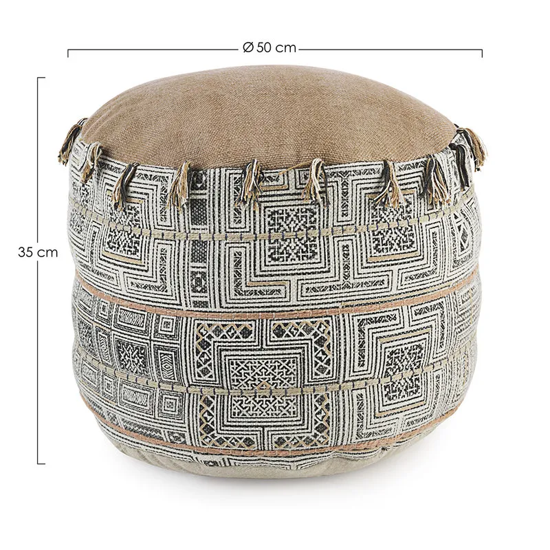 Bizzotto Pouf Tilak Desert d50
