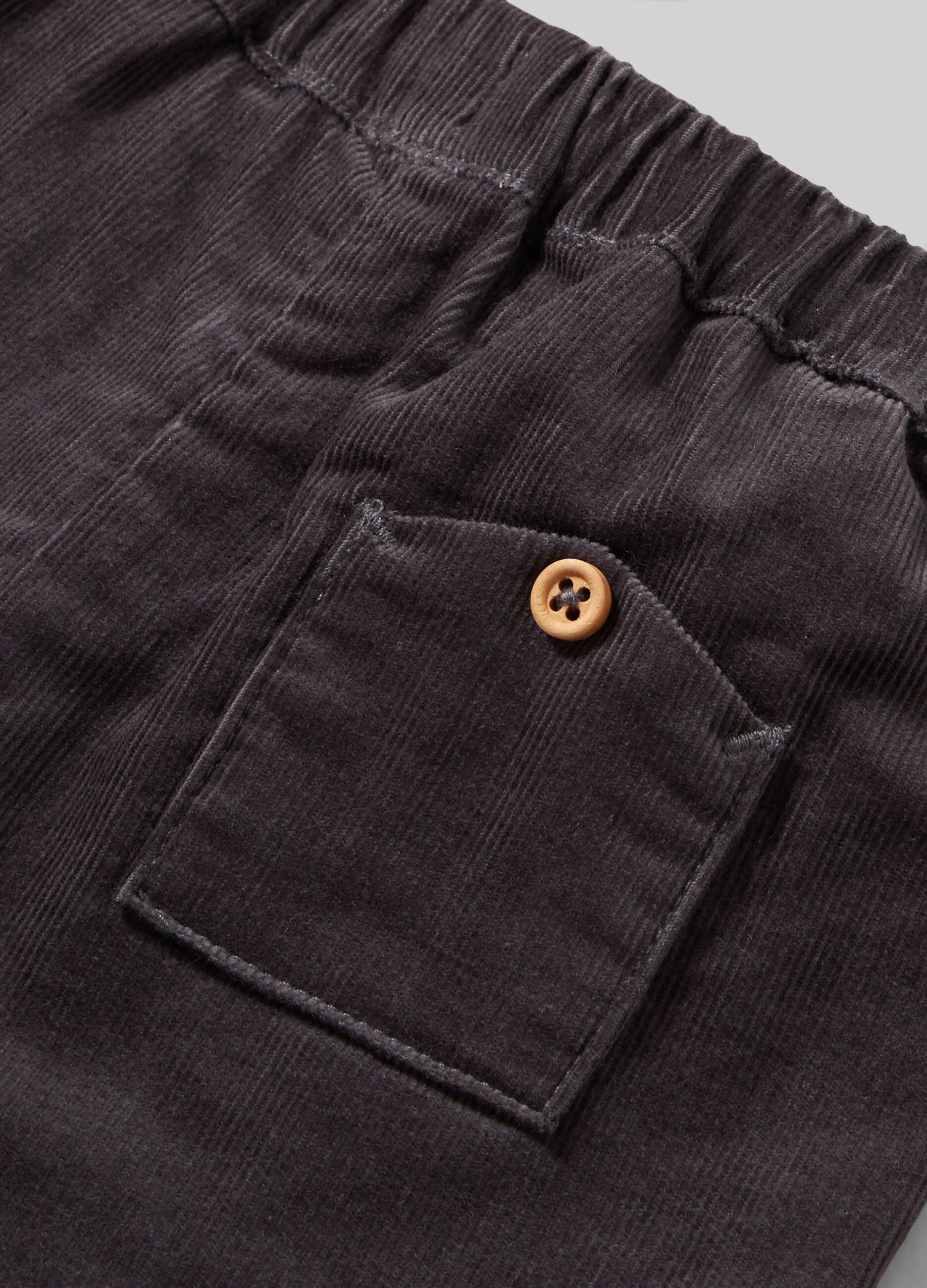 BLUKIDS  Pantaloni in corduroy di puro cotone neonato
