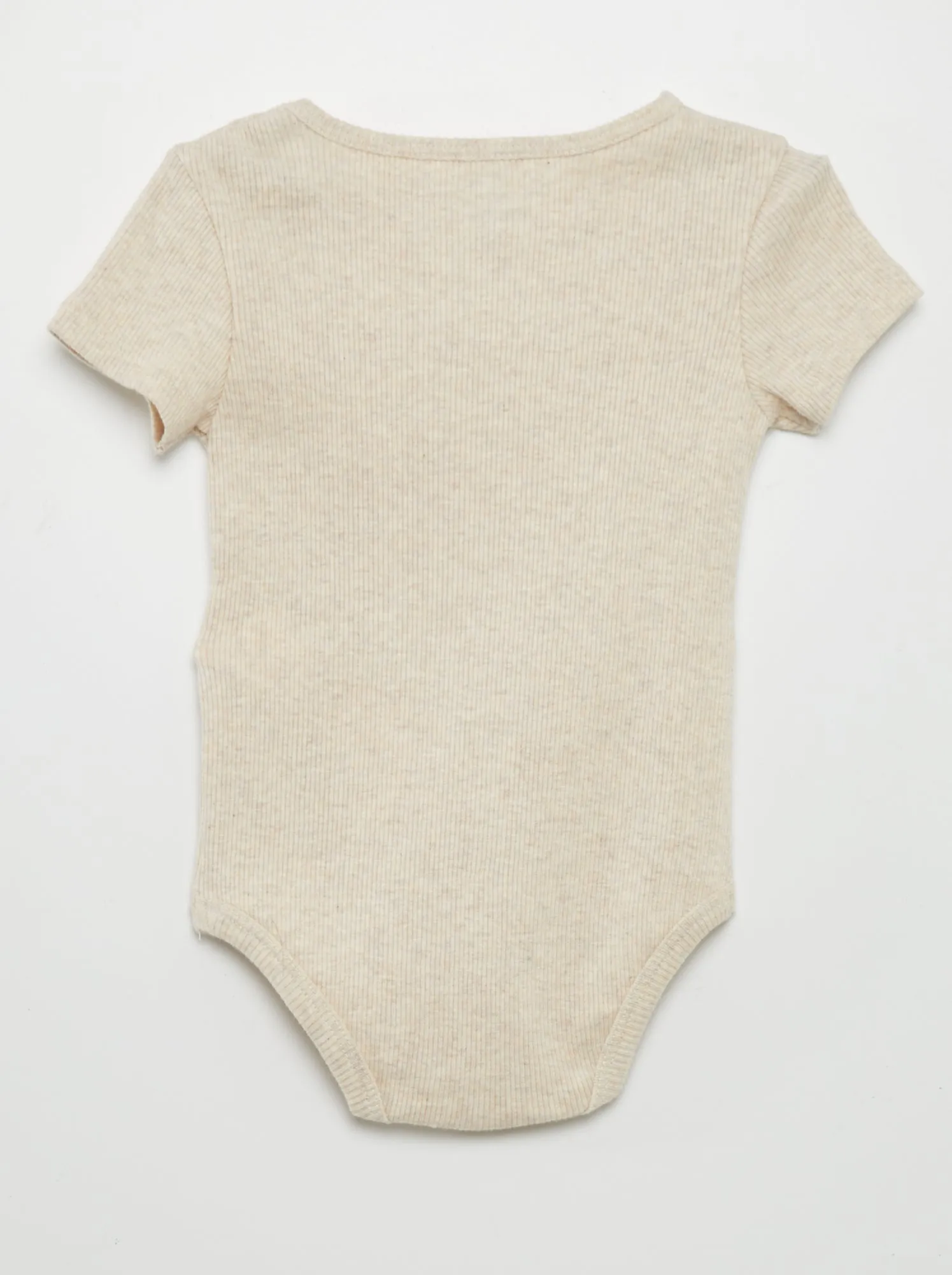 Body a coste 'Disney' a maniche corte - BEIGE