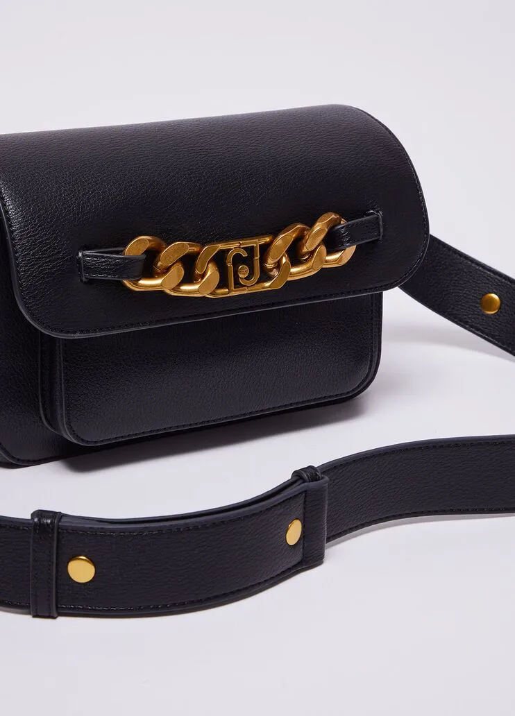 Borsa a mano con catena liu jo