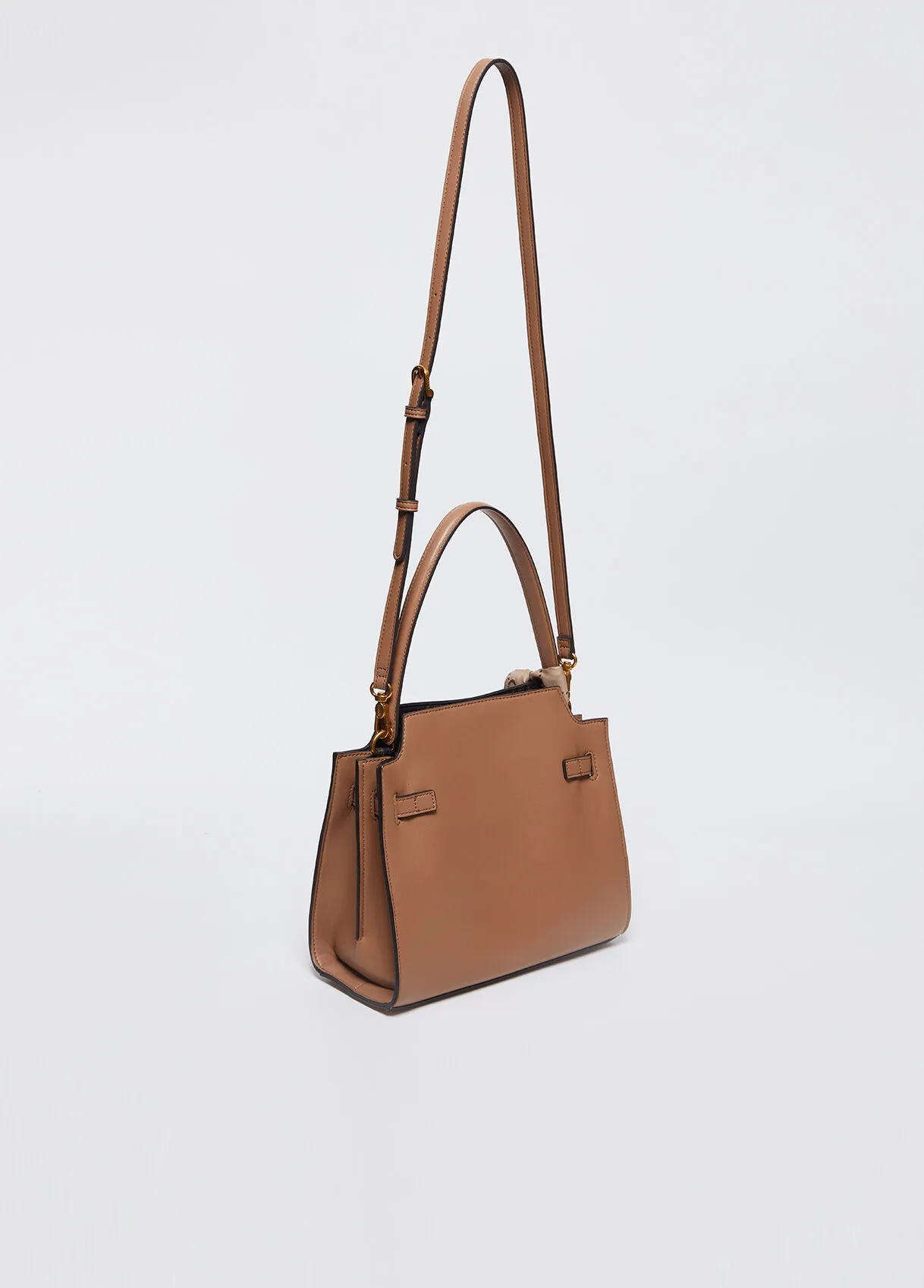 Borsa a mano con foulard