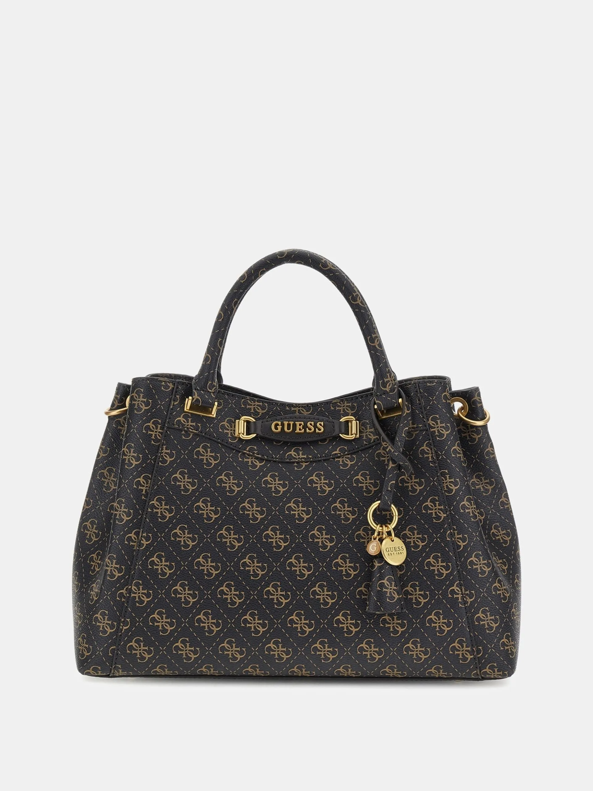 Borsa a mano emera logo 4g guess