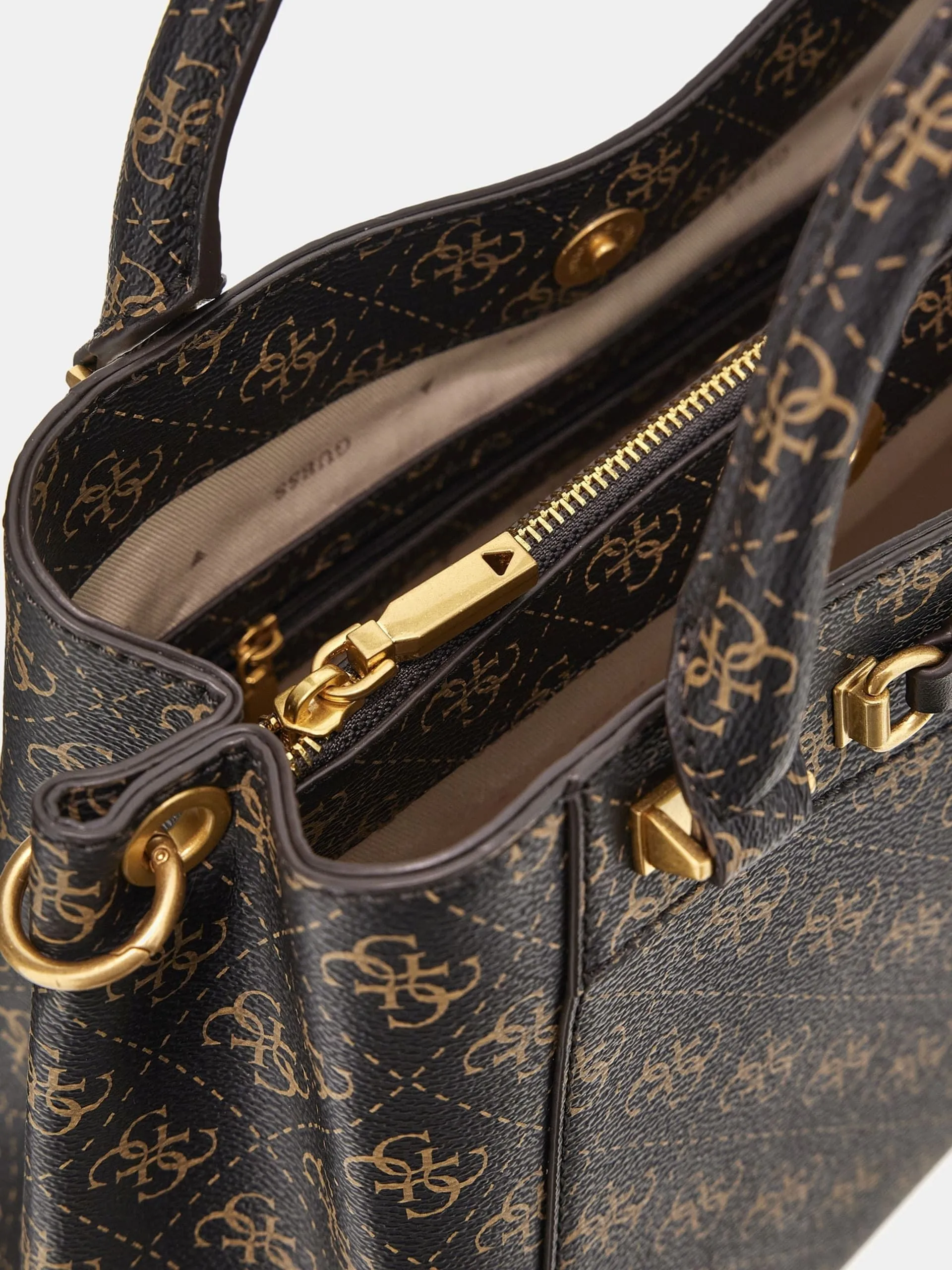 Borsa a mano emera logo 4g guess