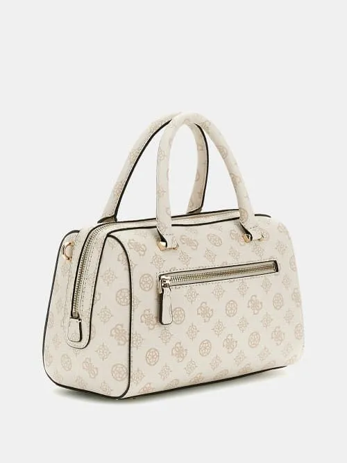 Borsa a mano nelka 4g logo peony guess