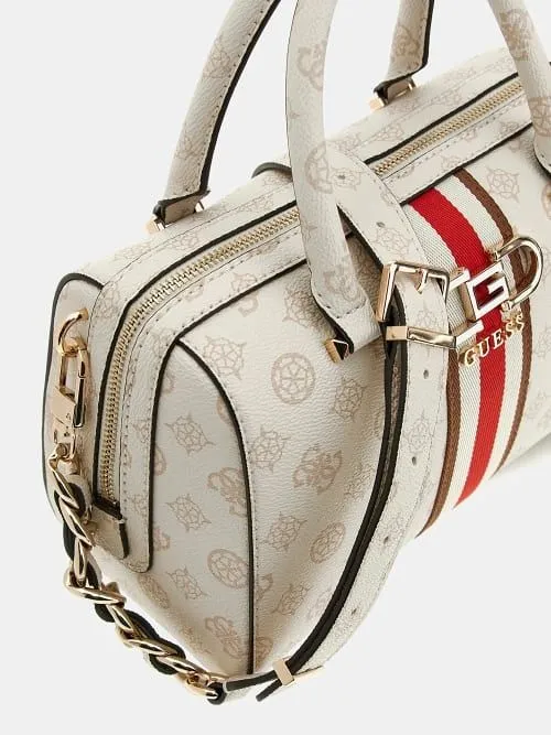 Borsa a mano nelka 4g logo peony guess