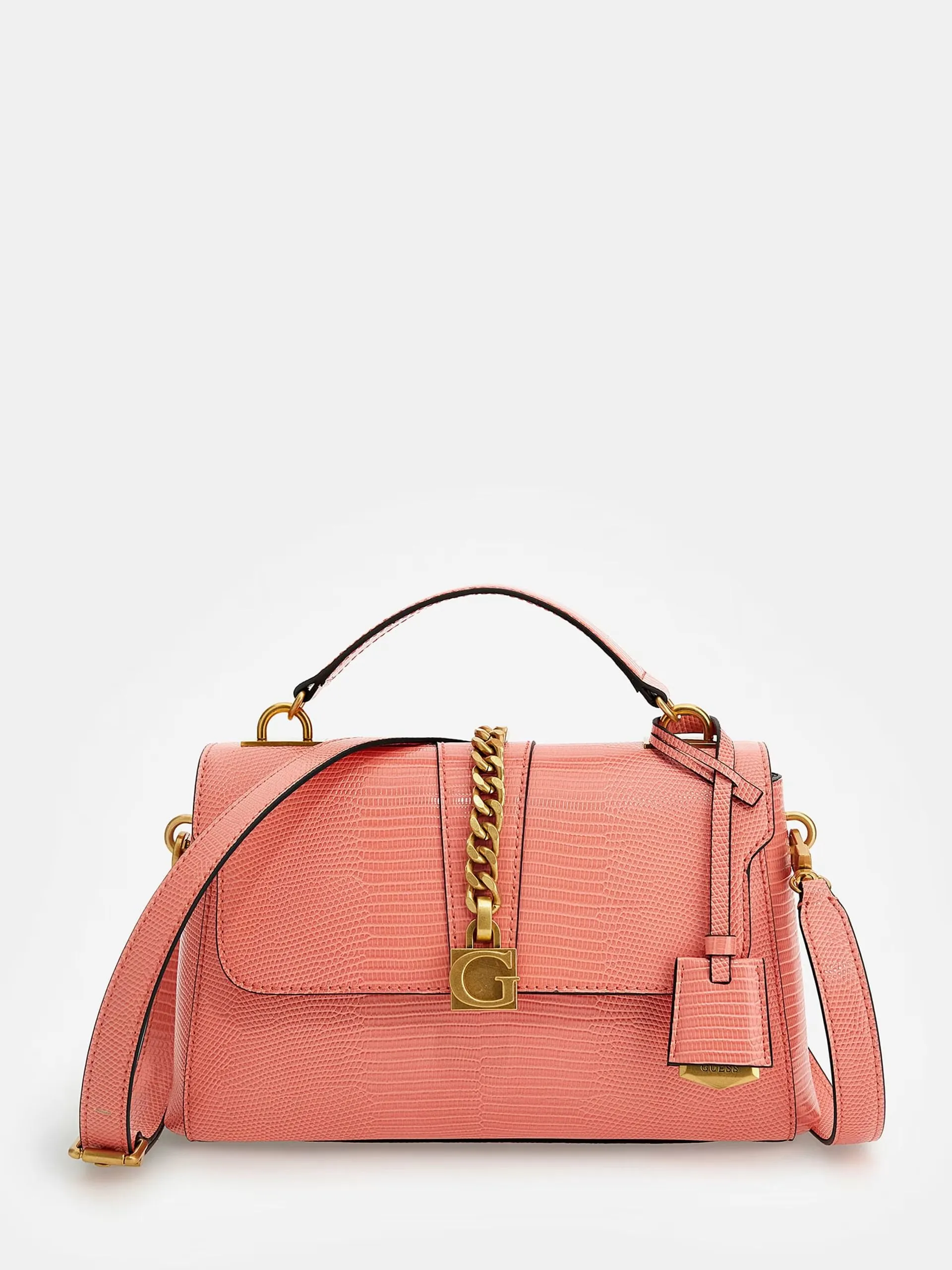 Borsa a mano tiberia stampa cocco guess