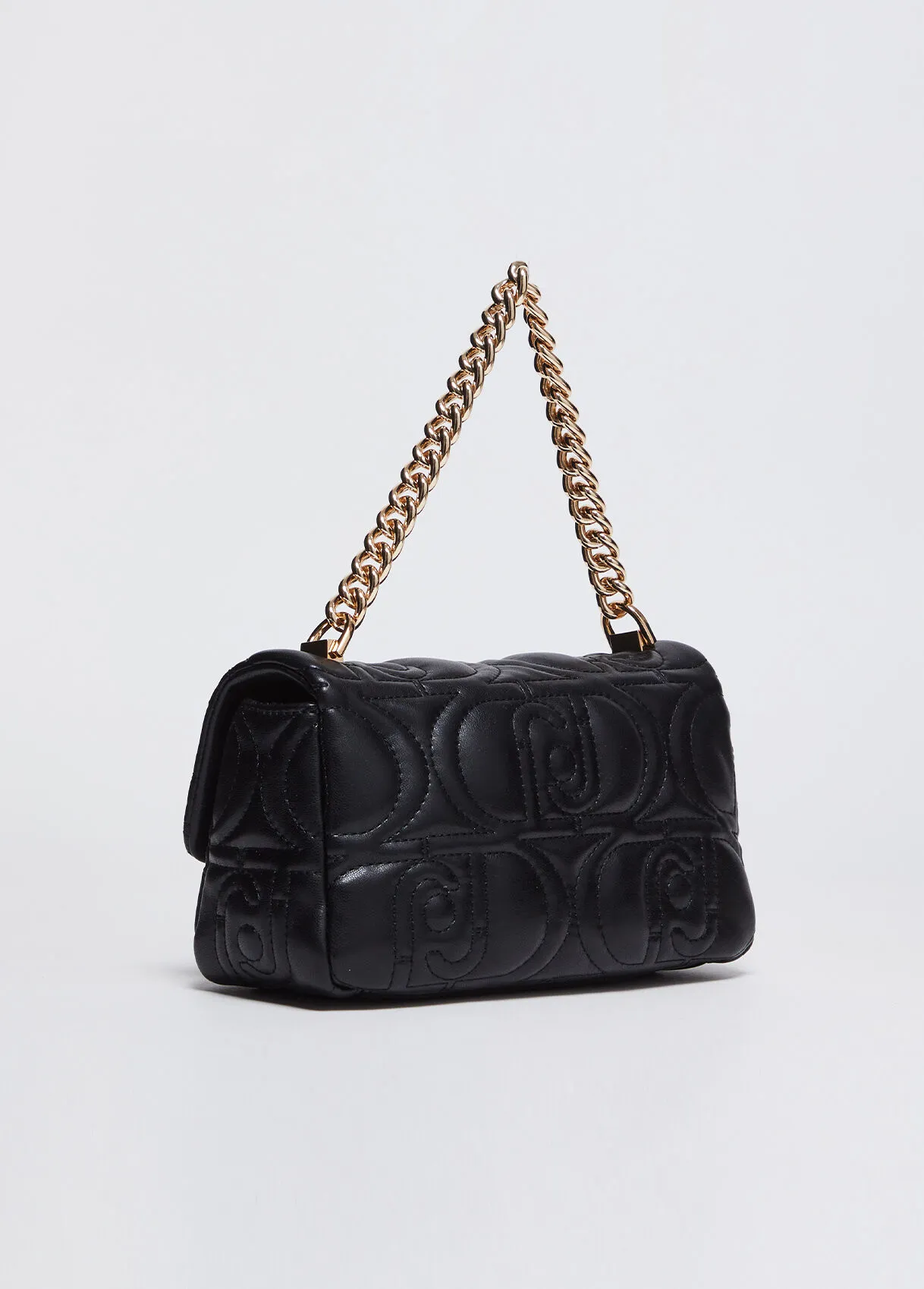 Borsa a spalla matelassé con logo