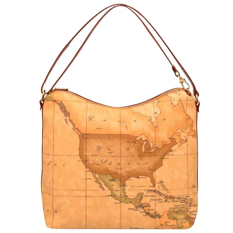 Borsa a spalla stampa Geo Classic 