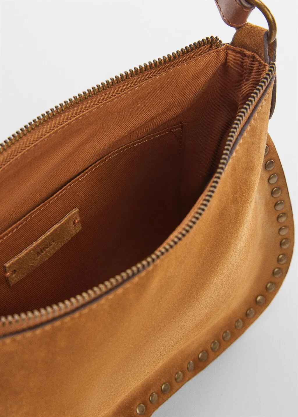 Borsa pelle borchie