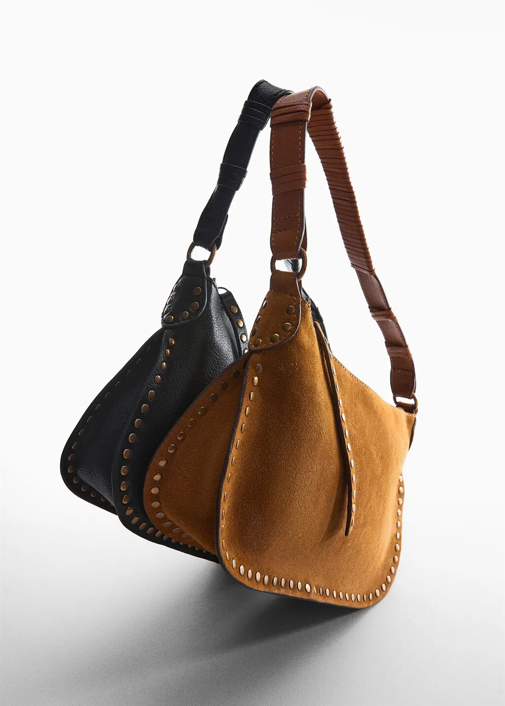 Borsa pelle borchie