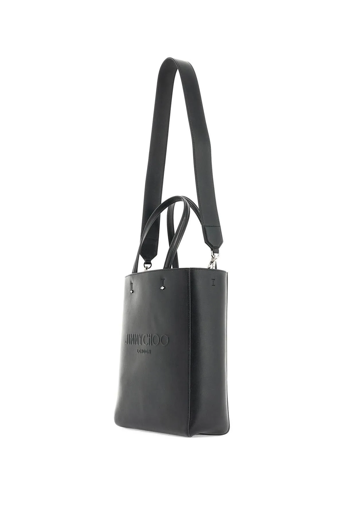 Borsa tote Lenny N/S in pelle liscia