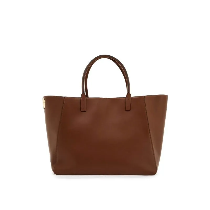 Borsa tote VLogo Side in pelle