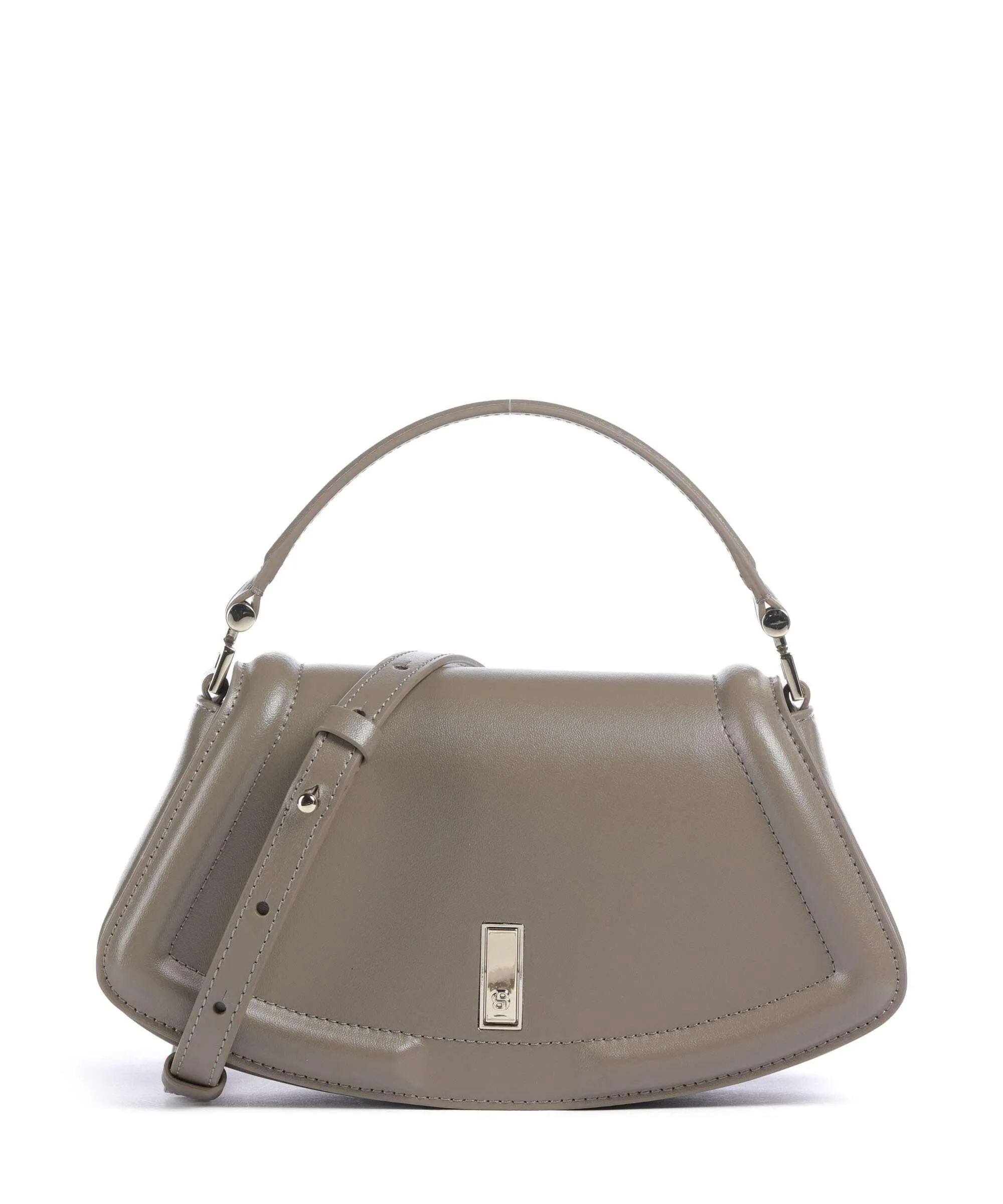  BOSS Ariell Borsa a mano pelle di vacchetta liscia taupe  