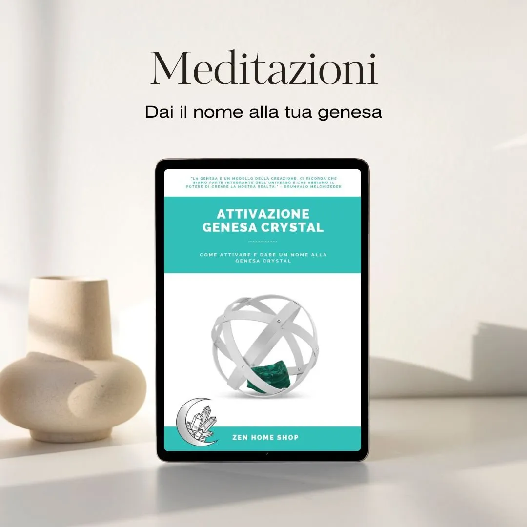 Box risparmio collana con ciondolo genesa Quarzo Rosa e pietre dei 7 chakra