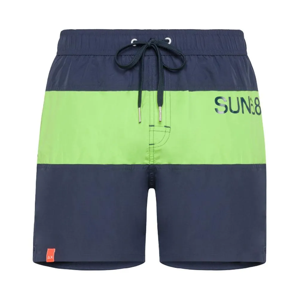  BOXER MARE SUN68. BLU/LIME 
