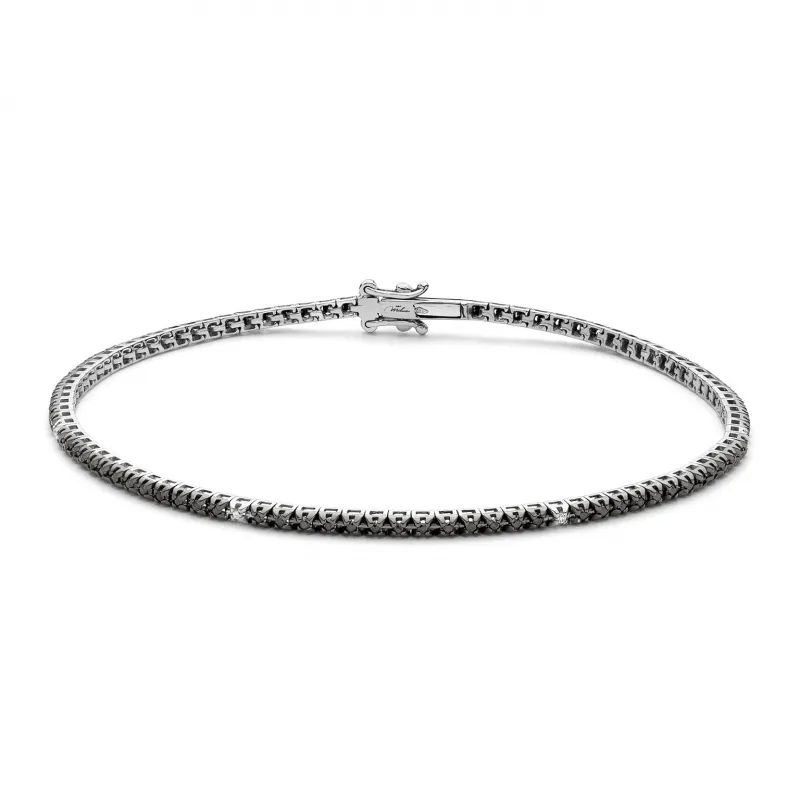 Bracciale Tennis Donna Miluna BRD863-042NB