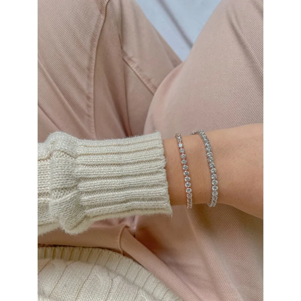 Bracciale Tennis Swarovski Deluxe Rosè 5464948