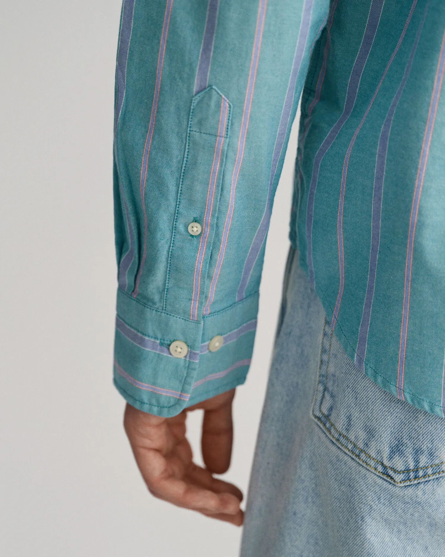 Camicia Archive Oxford a righe regular fit     