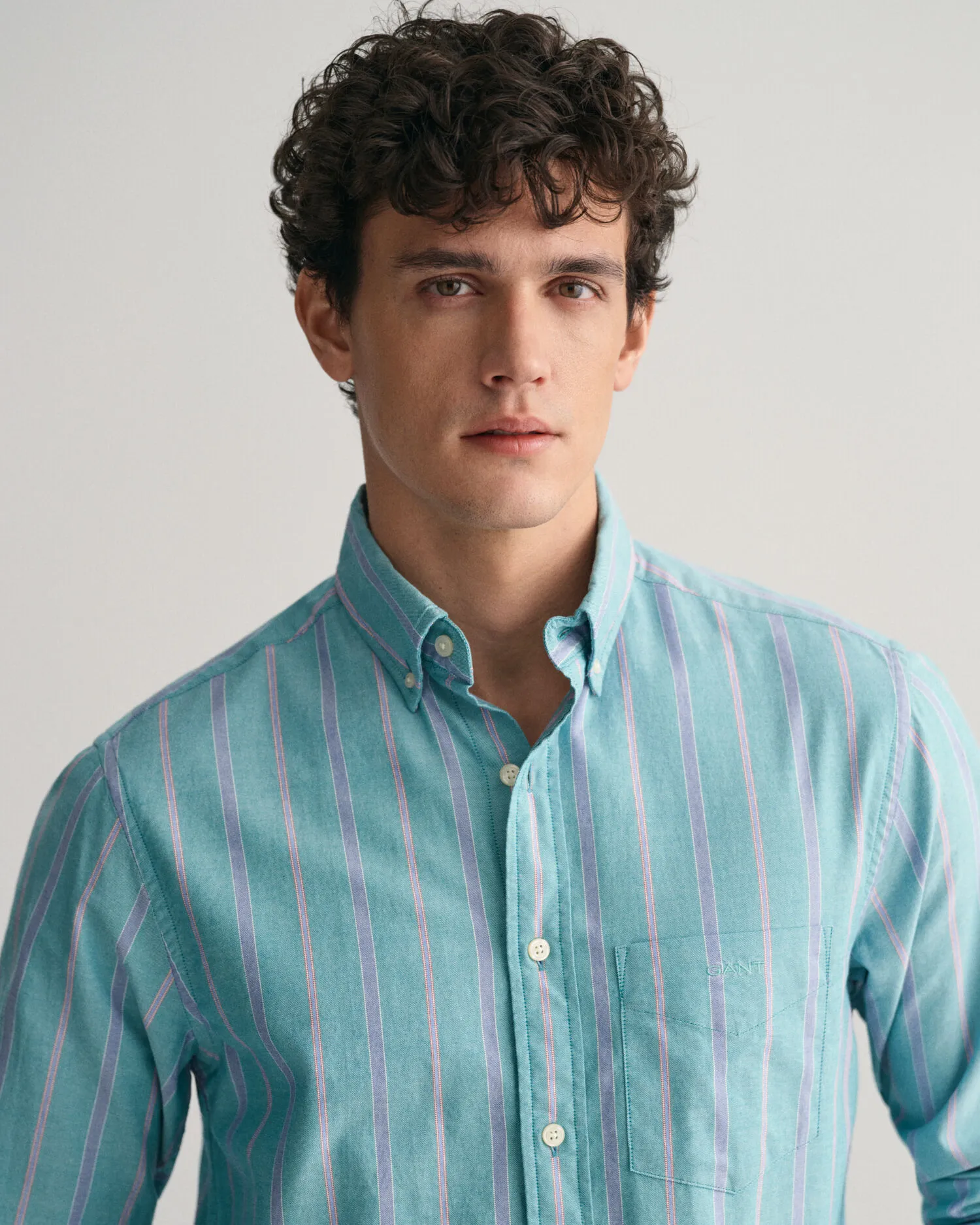 Camicia Archive Oxford a righe regular fit     
