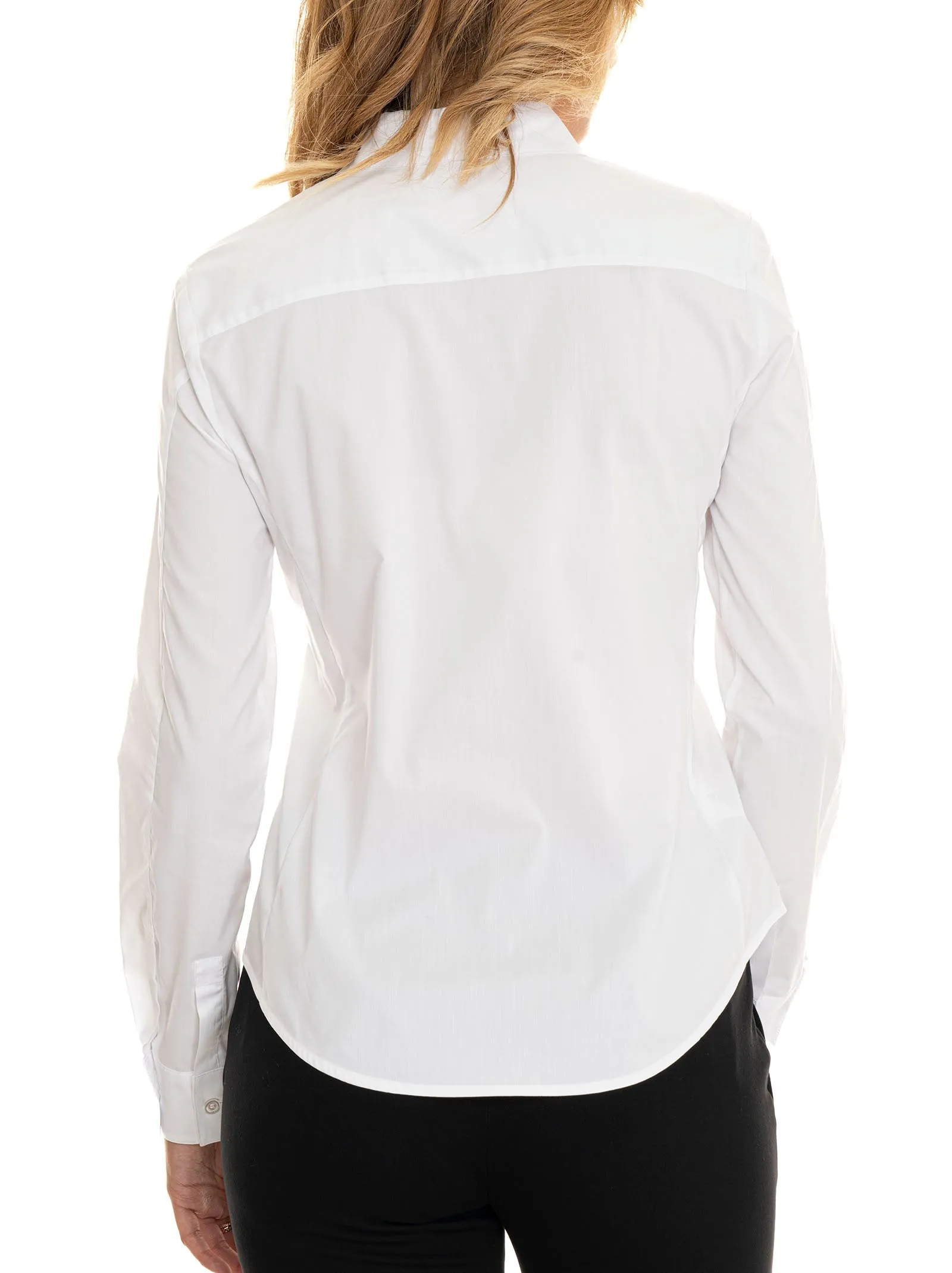 Camicia classica da donna Cuba Bianco Pinko Donna