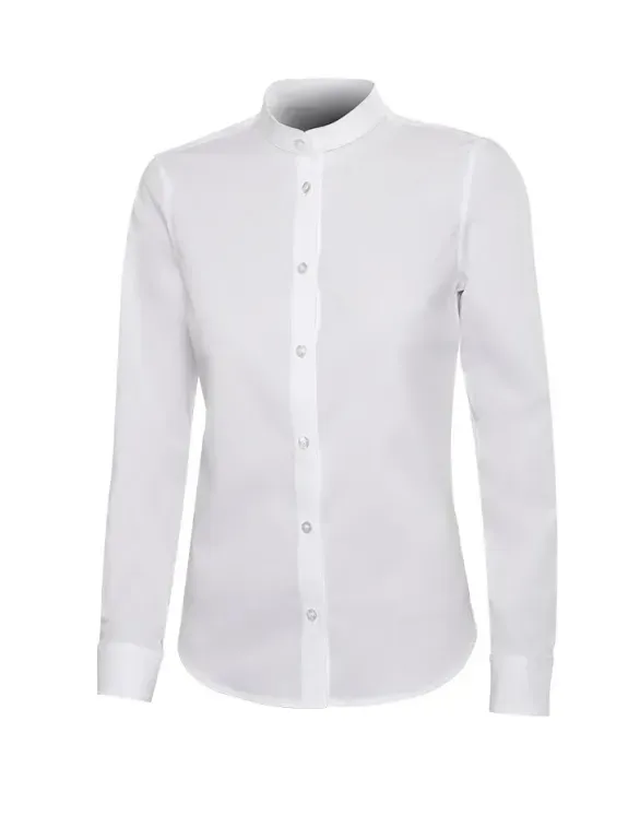Camicia coreana maniche lunghe da Lavoro Stretch Velilla Lady 405015S