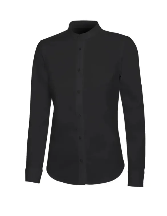 Camicia coreana maniche lunghe da Lavoro Stretch Velilla Lady 405015S