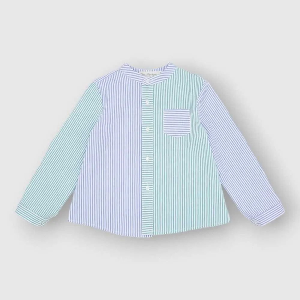 Camicia Fina Ejerique Azzurro